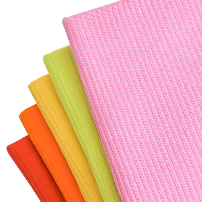 200g Spandex Knit Rib Fabric for Apparel Wholesale Supplier 7